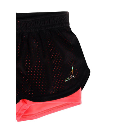 Shorts Doubles avec Tissu de Maille SOLO