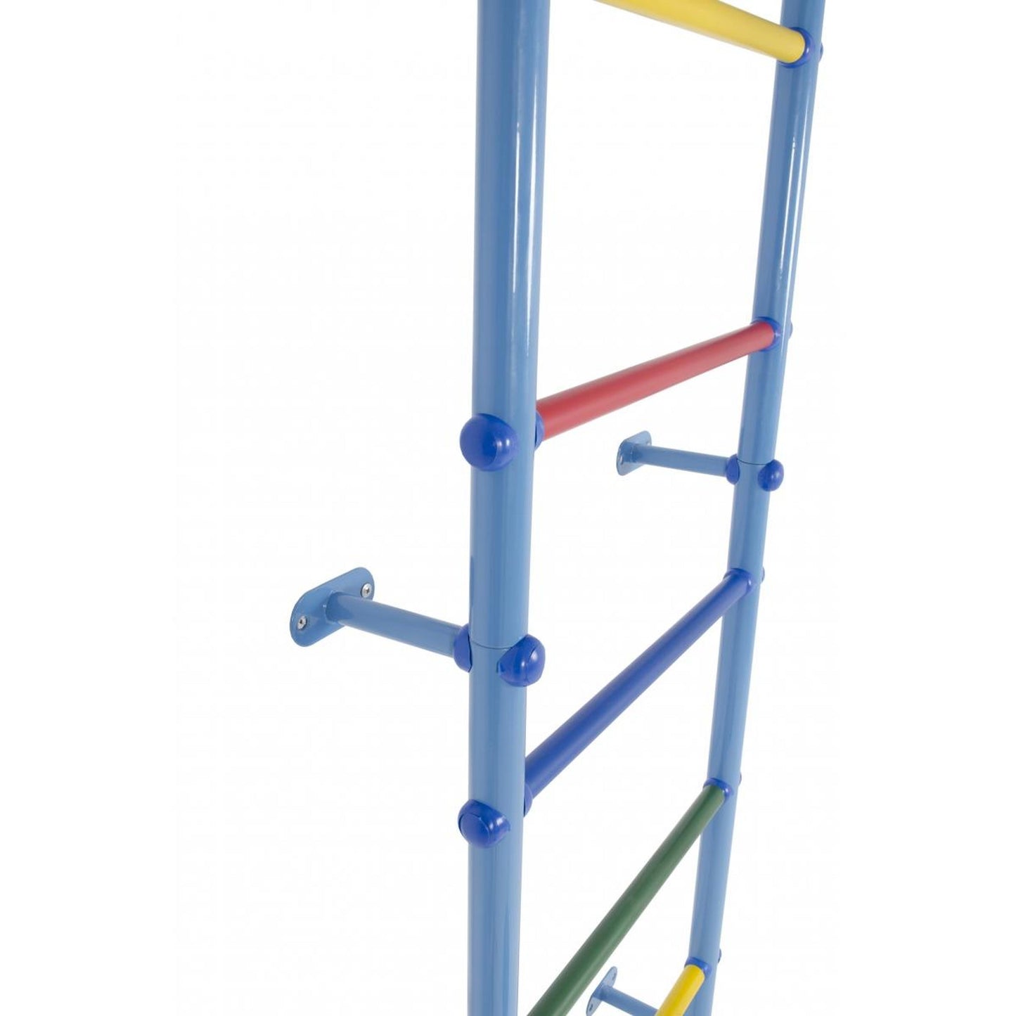 START2 Wall-Mounted Children's Gym with Stall Bars, Rings, and Swing 217*75*52.5 cm