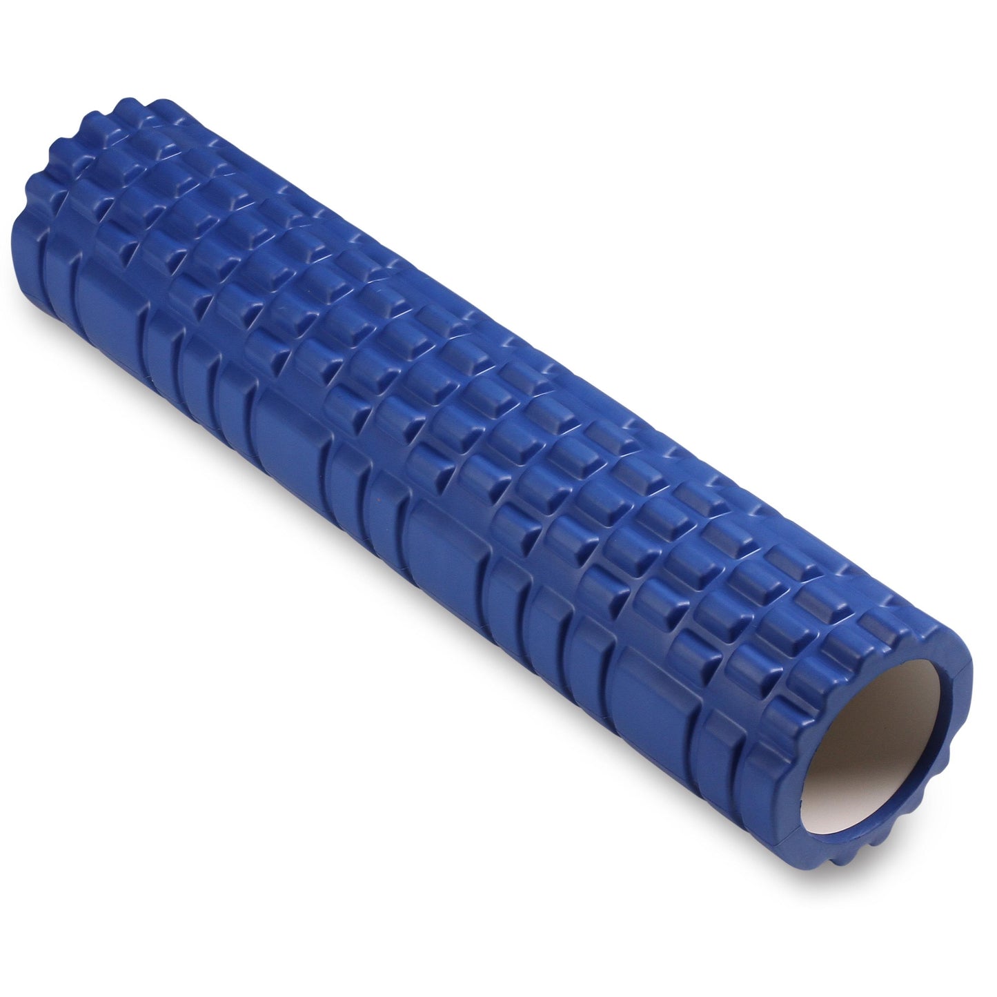 Foam Roller for Muscle Massages and Yoga PVC Indigo 61*14 cm