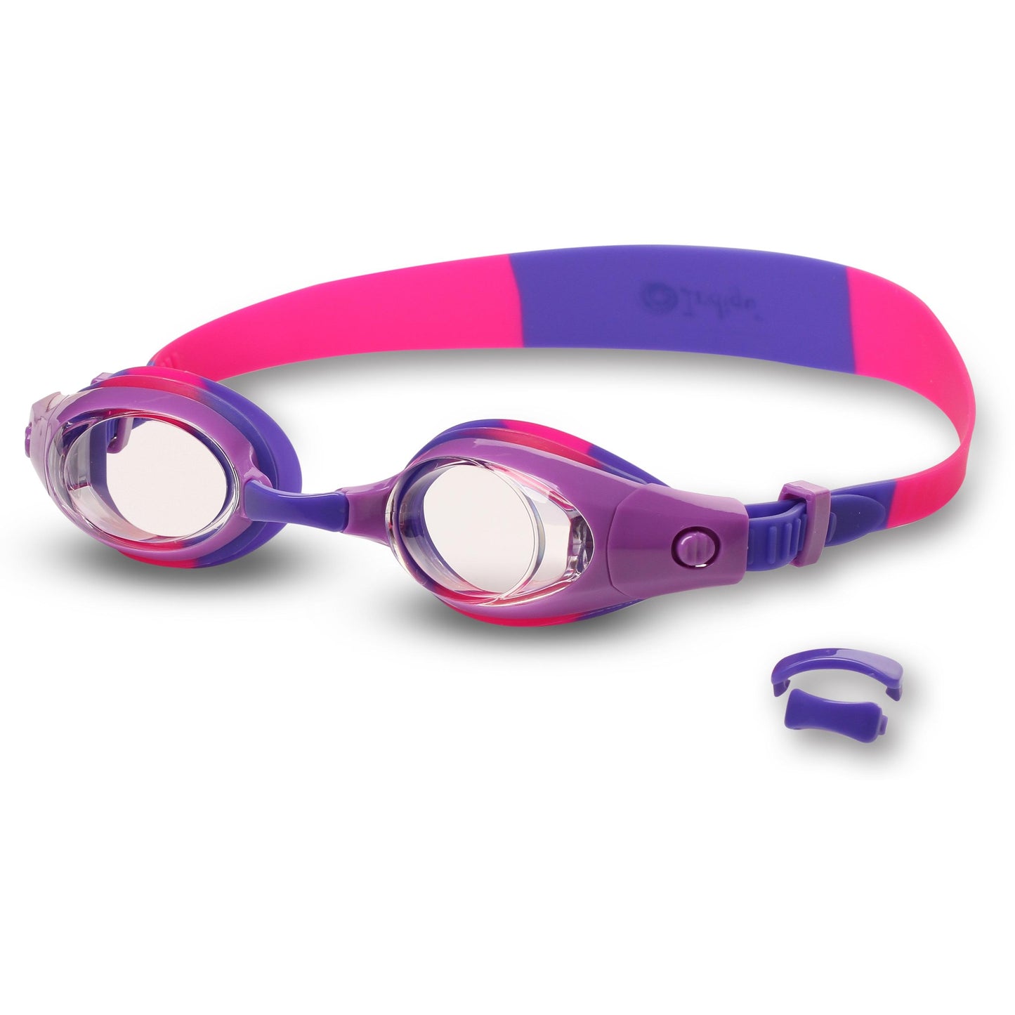 Lunettes De Natation Enfant Avec Pont Interchangeable PLUM INDIGO